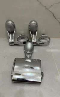 جا دستمال توالت و جا مسواکی