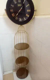 ساعت فلزی ایستاده
