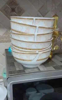 دو دست آبگوشت خوری چینی