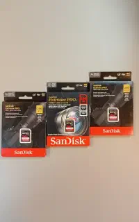 Sandisk SD 256GB - 200MBs کارت حافظه