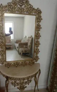 آینه و شمعدان