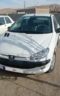 ماشین پژو206تیپ دو