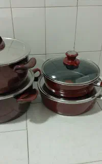 قابلمه و ماهیتابه تفال اصل فرانسه نو و آکبند