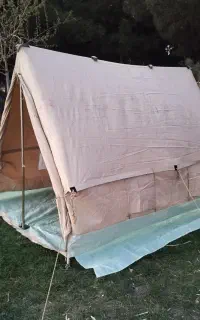 چادر برزنتی خیمه ای مسافرتی خارجی اصل