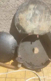 وسایل پخت نان ساجی