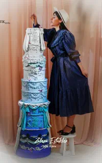 اموزش کیک تولد و مجلسی از پایه تا پیشرفته