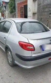 پژو ۲۰۶ تیپ ۵ مدل ۸۶موتور tu5 استثنایی و کم کار