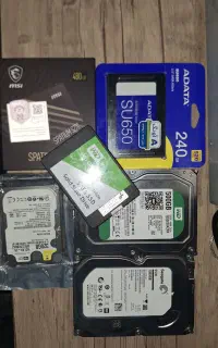 فروش تعدادی هارد ssd و HDD زیر قیمت بازار