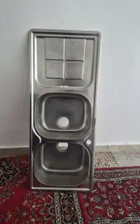 سینک اخوان ودرب حیاطی سنگین۲لت