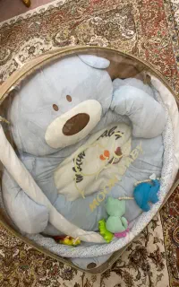 تشک بازی کاملا سالم  خرسی ابی روشن