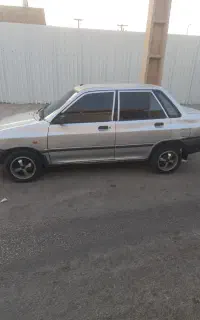 پراید مدل 86 نقره ای