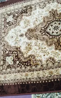 پتو فرش۶متری  مخمل گل برجسته. سه میلیون وهشتصد