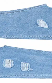 شلوار بگ زاپ دار