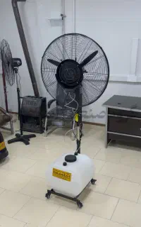 پنکه مه پاش مخزن دار و کنترل دار صنعتی