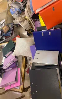 انواع زونکن لبه فلزی و پوشه های اداری تعداد بالا