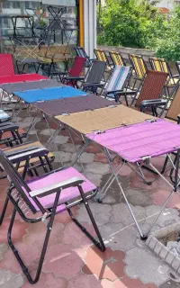صندلی ومیز مسافرتی(فروش به صورت تکی وعمده)