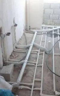 لوله کشی سرد و گرم، نصب رادیاتور و شیرآلات