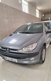 پژو ۲۰۶صندوقدار مدل۸۶