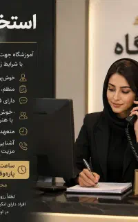 استخدام منشی آموزشگاه