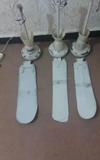 فروش 3دستگاه پنکه سقفی.