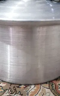 دو عدد قابلمه بزرگ نذری پزی سالم در حد نو