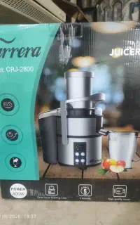 آبمیوه گیری آسیاب مخلوط کن استیل مشکی کاملا نو