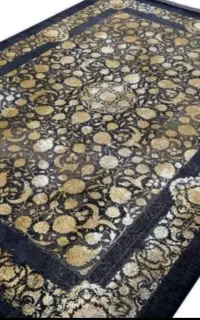 فرش نگین کاشان با تنوع بالا +  مدل گندم