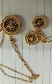 گردنبند با گوشواره ورساچ