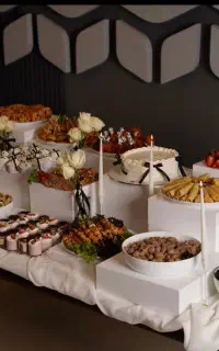 پذیرایی لوکس و فینگرفود،طراحی میز