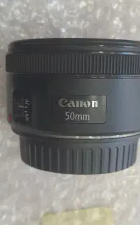 لنز 50mmکنون f1.8