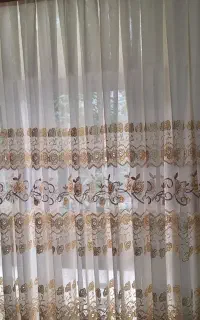 دو عدد پرده پذیرایی