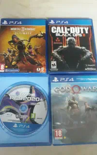 چند عدد بازی ps4 (آکبند) تضمینی * پلمپ*