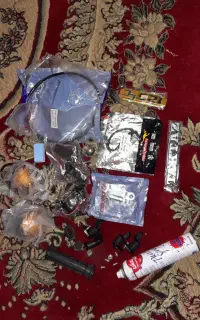 وسایل موتور سیکلت نو استفاده نشده