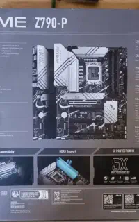 Prime Z790-p ddr5 مادربرد نسل جدید