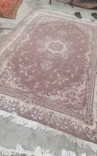 دوعدد فرش ۶ متری جفت تمام نخی در حد