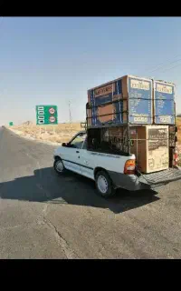 حمل و جابجایی بار دربست اجاره  وانت پراید منصفانه