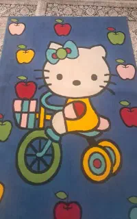 فرش اتاق کودک دخترانه