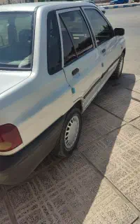 پراید دوگانه شرکتیمدل 86نقره ای