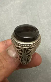 انگشترعقیق جز دست ساز۹۲۵. «۲۳گرم»