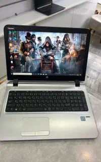 لپ تاپ hp نسل ۶ در حد آکبند مناسب امور دانش آموزی