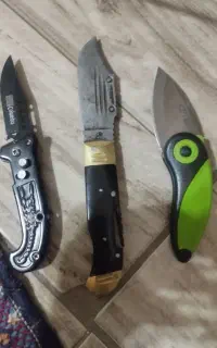 3عدد چاقو شکاری جیبی