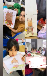 کلاس نقاشی کودکان و بزرگسالان