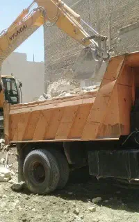 تخریب خاکبرداری  ومهاربندی