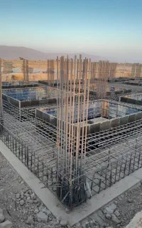 استخدام نیروی کار جهت کار اسکلت بتنی