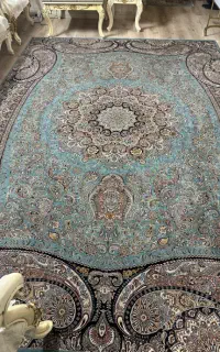 فرش ابی فیروزه ای ۷۰۰ شانه