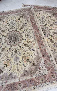 جفت 6متری دستبافت کاشمر/اقساطی