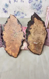 ساعت دیواری چوبی