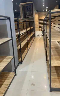 ساخت انواع قفسه پروفیل و چوب سفارشی
