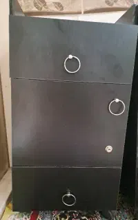کمد ام دی اف چرخ دار