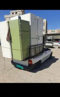 سمساری سیار اهن یخچال فریزر قدیمی وخراب
